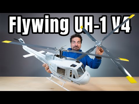 Unboxing e Comparazione Elicottero Flywing UH-1 V4 con il V3