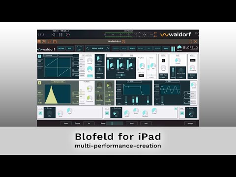 Blofeld iPad/plugin multi performance - creation