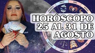 HORÓSCOPO SEMANAL DEL 25 AL 31 DE AGOSTO Y NÚMEROS DE LA SUERTE 🍀  Secreto de Bruja 