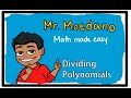 Polynomial Division Concepts and Operations