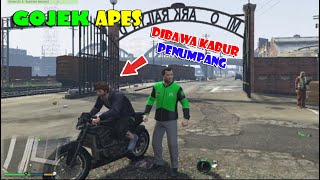 Driver Gojek Apes Sepeda di Bawa Kabur Penumpang