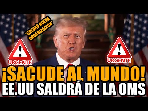 🚨¡TRUMP ANUNCIÓ SU PLAN PARA QUE ESTADOS UNIDOS SALGA DE LA OMS Y SACUDIÓ AL MUNDO! | BREAK POINT