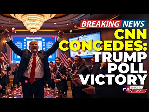 🚨BREAKING: Trump's Poll Surge Sends Dems into Panic Mode! CNN Forced to Admit Shocking Numbers🚨