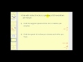 Angular and Linear Velocity Concepts
