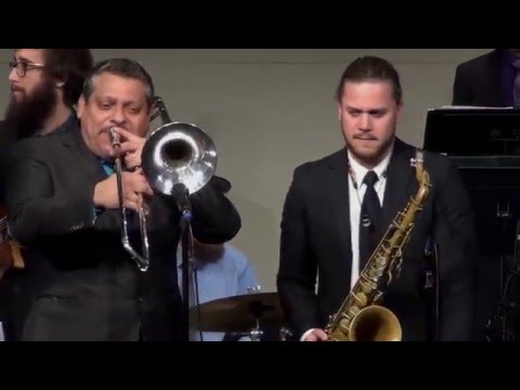 UNI Jazz Band One with Luis Bonilla - Feb. 20, 2016