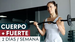 Mejor Rutina de 2 días para MUJERES en GYM | Cuerpo más fuerte