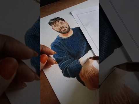 frame look loading #portrait #pencilportrait #realisticportrait #trending #art #artist #ytshorts