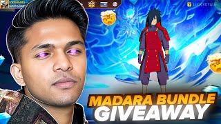 Legendary Madara Bundle Giveaway Garena Free Fire #freefire #freefirelive #live #verticallive