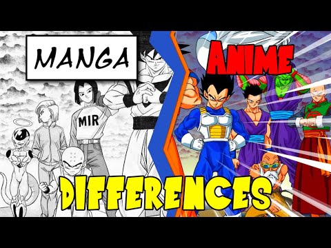 Dragon Ball Z (ANIME vs MANGA) Differences/DBZ/DBS/  #dbz #dbs #anime @ShibuDBZ