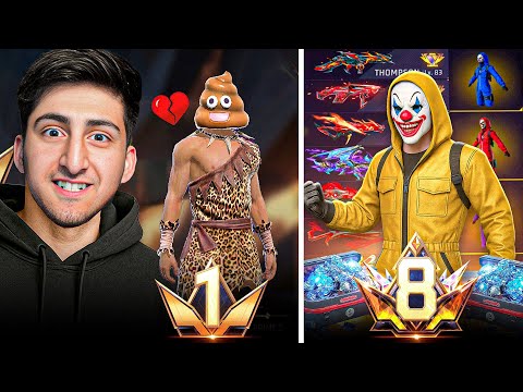 Level 1 To Level 8 Got All New Events😍10,000 Diamond💎Top Up ￼￼[A_s Gaming] - Free Fire India