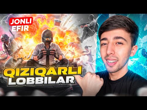 QIZIQARLI LOBBI QILAMIZ - SHORTs STRIM🔥PUBG MOBILE!!!