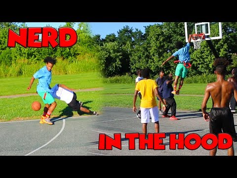NERD Plays Basketball In The HOOD !!!