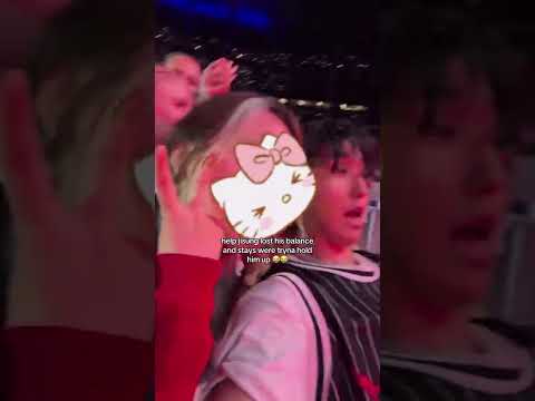 Havin all the ladies catch him 😭😭 #skz #straykids #hanjisung #concert #iloveyou #kpopfypシ #funny#lol