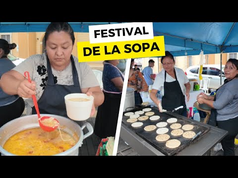 Me fui al FESTIVAL DE LA SOPA en Santa Ana