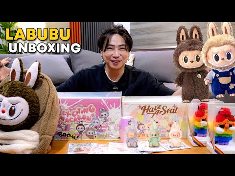 LABUBU UNBOXING + GIVEAWAY (Exciting Macaron and Have a Seat)