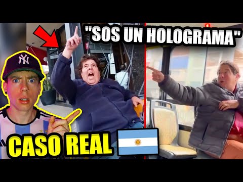 LA SEÑORA HOLOGRAMA que ataca a todos en ARGENTINA 🇦🇷