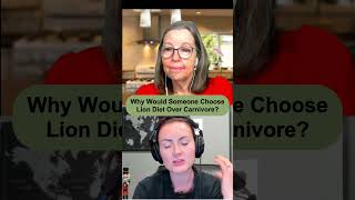 Why Would Someone Choose Lion Diet Over Carnivore?  | Talking Lion Diet With Jenny Mitich #keto