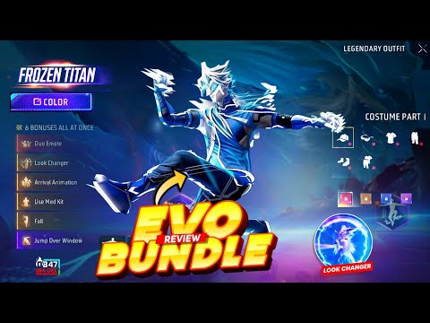 NEXT EVO BUNDLE FULL REVIEW FREE FIRE, CHANGES IN OB47 UPDATE | FF NEW EVENT | FREE FIRE NEW EVENT