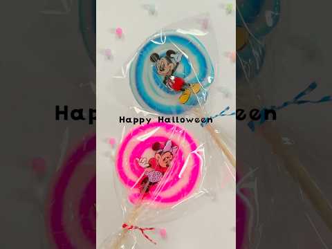 🐭キャンディアレンジ🍭#100均diy #Disney#ペロペロキャンディ#kurukuru #キャンディ#飴#ハロウィン#Halloween#daiso #ダイソー#shorts