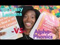 Comparing Alpha Phonics and 100 Easy Lessons