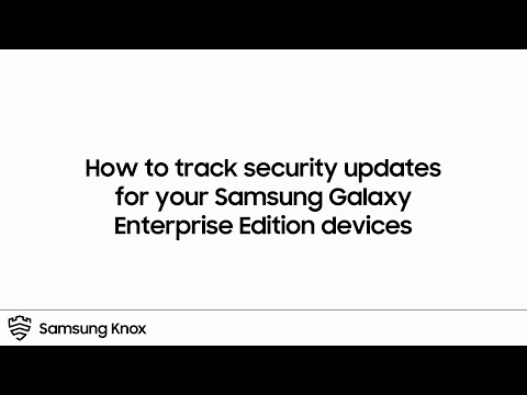 Knox: How to use the Enterprise Edition dashboard to track security updates | Samsung