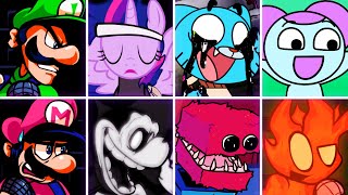 OH GOD NO but Every Turn a Different Character Sings 🎤 (FNF OH GOD NO) 🎶