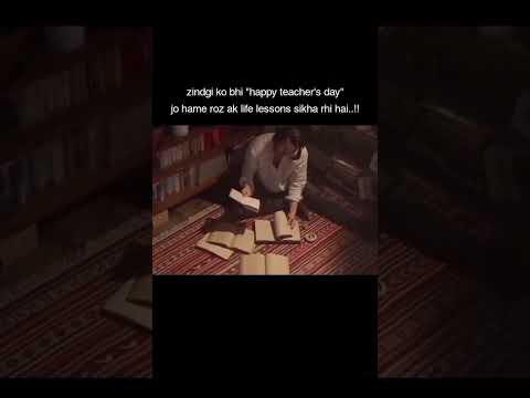 "Happy teacher's day"