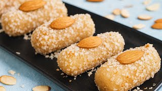 नारियल से बने टेस्टी कोकोनट रोल | Easy Sweet Recipe |  Coconut Rolls Recipe | Sarika’s Cooking Dairy