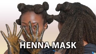 Henna Mask For Hair Growth and Thickness
