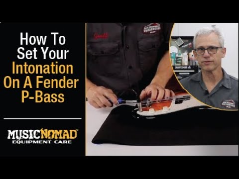 How to Set Your Intonation On A Fender P-Bass