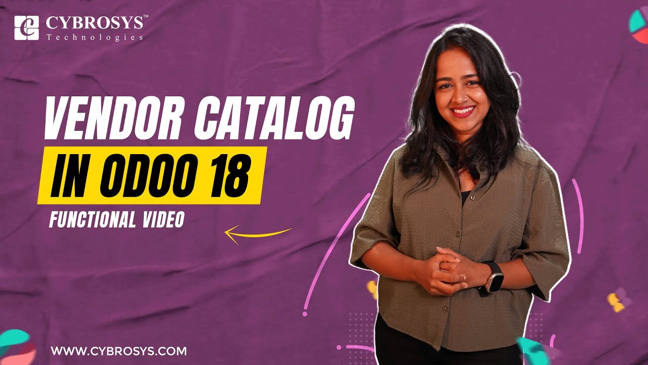 How to Manage Vendor Catalog in Odoo 18 Purchase | Odoo 18 Purchase Tutorial | Odoo 18 New Features | 05.11.2024

Vendor Catalogs in Odoo 18 are a powerful tool for streamlining your procurement process and enhancing supplier relationships.