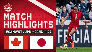 HIGHLIGHTS: CANWNT 0:3 JPN