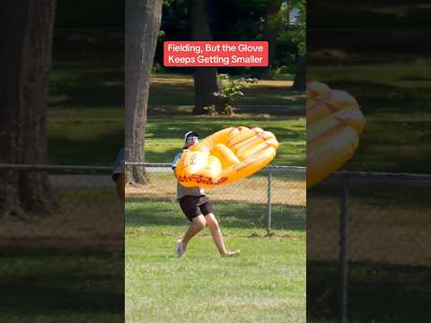 Fielding, but the Glove Keeps Getting Smaller