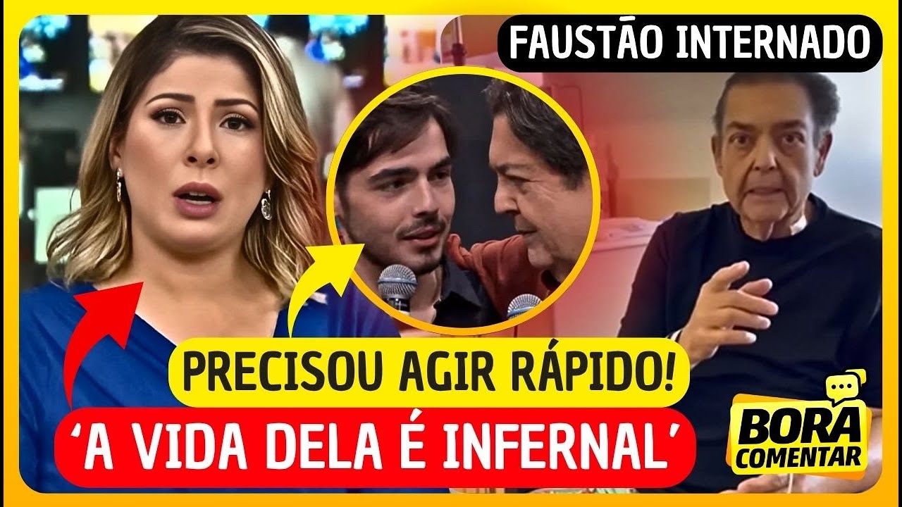 🚨Faustão é INTERNADO e filho toma ATITUDE às PRESSAS CAOS na VIDA de Daniela Lima VEM a TONA