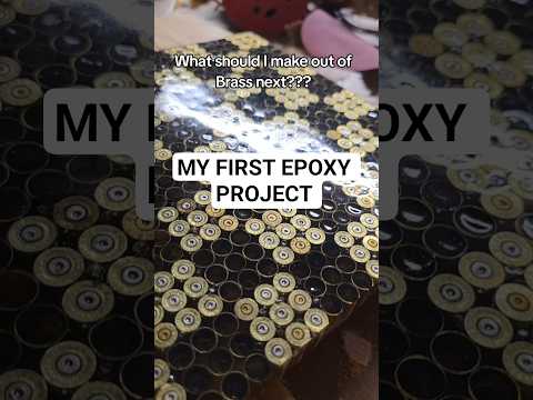 My first Epoxy Project. Not perfect but I like it! Should I start selling these?