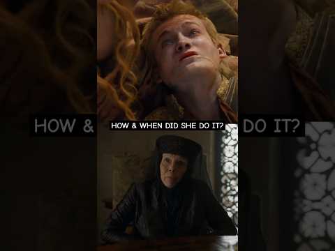 How Olenna Killed Joffrey? | Game of Thrones