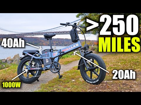 FASTEST WALLKE H6 MAX 48V 1000W Reinvents Long Range E-bike!