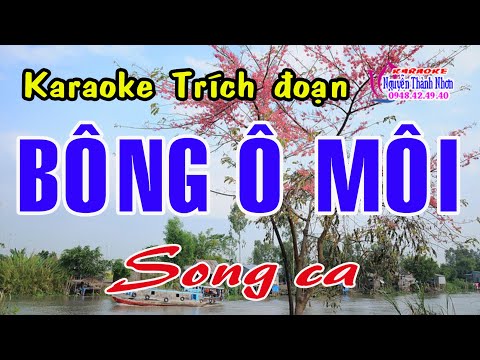 Karaoke trích đoạn BÔNG Ô MÔI – SONG CA [T/g Hà Triều – Hoa Phượng]