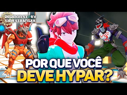 Por que VOCÊ DEVERIA HYPAR o NOVO JOGO de Digimon!