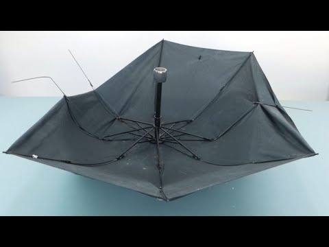 DO NOT THROW AWAY BROKEN AND OLD UMBRELLAS, LOOK WHAT I DID WITH MY UMBRELLA