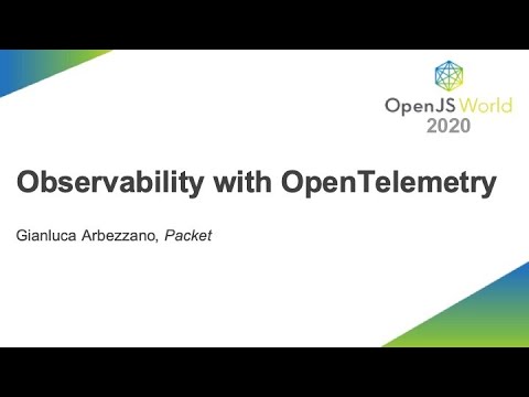 Observability with OpenTelemetry