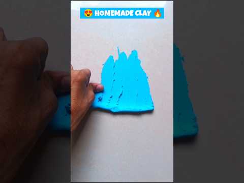 🤯HOMEMADE CLAY IN 10 Sec😱ERASER CLAY🔥#DIY Clay#shorts #clay #slime #youtubeshorts #viralshort #craft