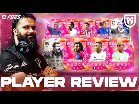 FUTTIES TEAM 1 | MBAPPE, YAMAL, KOUNDE, FIGO, JAMES, PETIT, MATUIDI, ZE ROBERTO, ALVAREZ | FC25