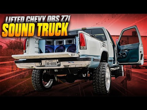 Lifted Chevy OBS Z71 Sound Truck!