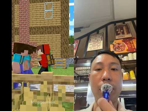 When JJ meet old friend#minecraft #animation #jj #shorts