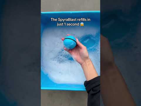 Durable, reusable, and magnetic water bombs #spyra #waterballoon