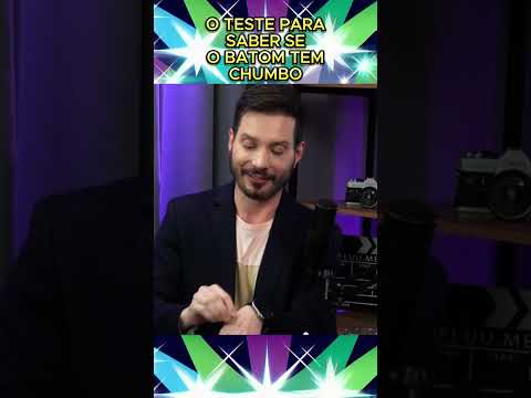 O teste para saber se o batom tem chumbo #podcast
