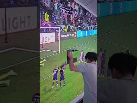 Lionel Messi Crazy Goal vs Orlando#ledvideowall #messi #miami