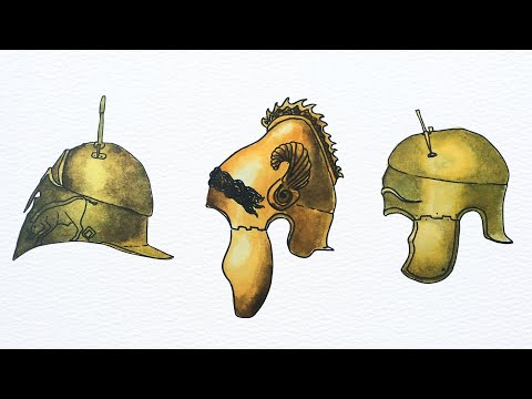 Италийские шлемы. Вилланова, самниты и племена центральной Италии