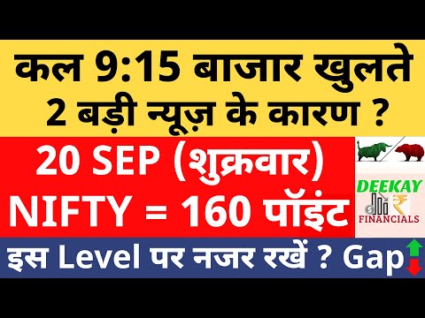 Nifty Analysis & Target For Tomorrow | Banknifty Friday 20 September Nifty Prediction For Tomorrow